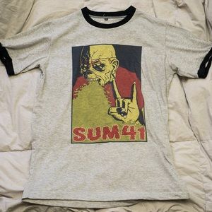 Sum 4 Rare Band Tshirt Punk Emo 